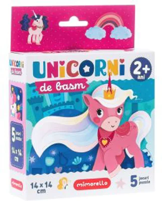 Joc educativ Puzzle Mimorello Unicorni de basm