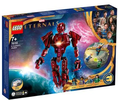LEGO Marvel Super Heroes. Eternii în umbra lui Arishem 76155, 493 de piese