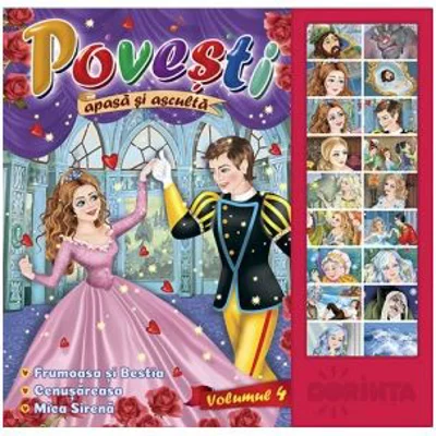 Carte cu sunete. Povesti, volumul 4