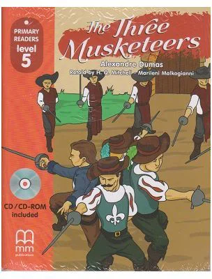 Primary Readers - The Three Musketeers level 5 with CD
