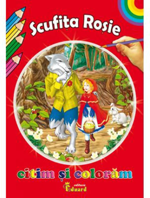 Citim si coloram SCUFITA ROSIE