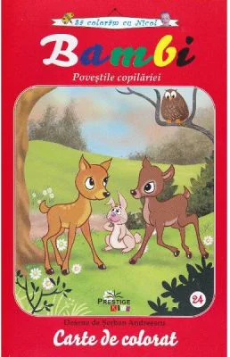 Bambi. Povestile copilariei - Carte de colorat