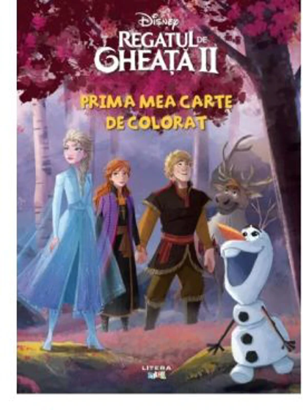 Disney. Regatul de gheata II. Prima mea carte de colorat
