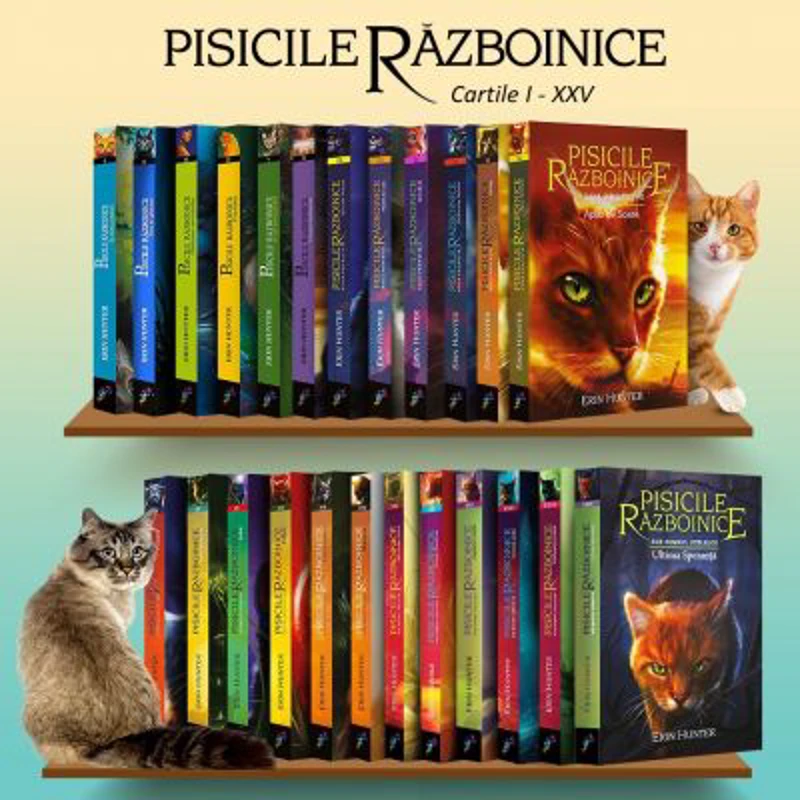 Pachet Pisicile Razboinice. Cartile I – XXV
