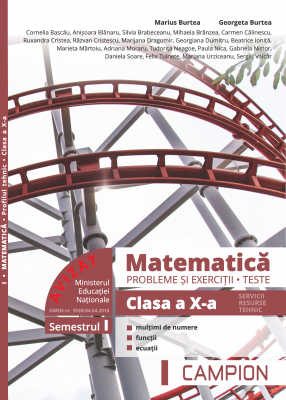 Matematica. Probleme si exercitii. Teste. Clasa a 10-a. Semestrul 1. Servicii, resurse, tehnic