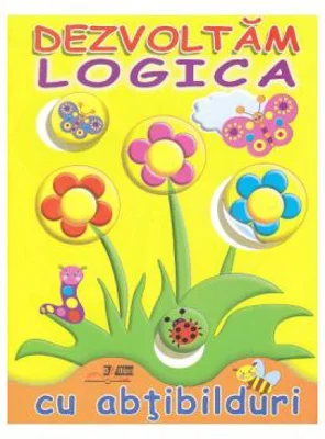 Dezvoltam logica cu abtibilduri: Flori