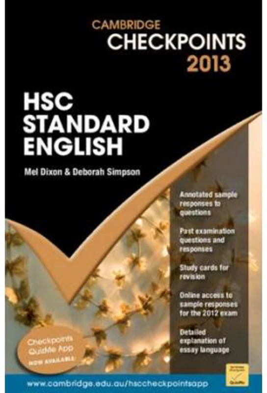 Cambridge Checkpoints HSC Standard English 2013 - Melpomene Dixon, Deborah Simpson