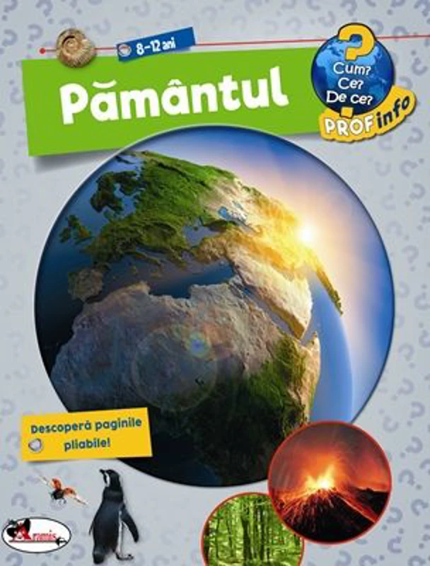 Enciclopedie Pamantul 8-12 Ani. Cum? Ce? De Ce? - Andrea Erne