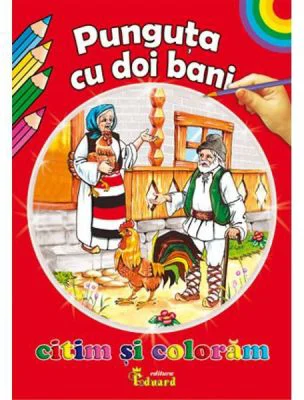 Citim si coloram Punguta cu doi bani