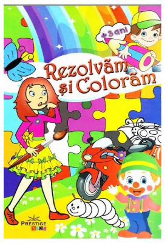 Rezolvam si coloram 3 ani+
