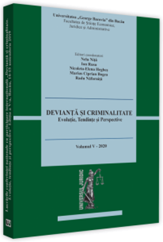 Conferinta Devianta si Criminalitate. Evolutie, Tendinte si Perspective DECRET - Nelu Nita