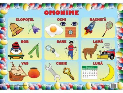 Omonime - Set 3 planse
