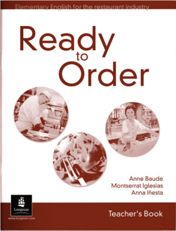 English for Tourism Ready to Order Teachers Book - Anne Baude
