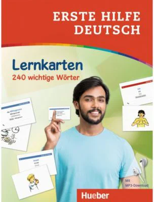 Erste Hilfe Deutsch Lernkarten 240 wichtige Worter Lernkarten mit kostenlosem mp3 Download - Juliane Forssmann