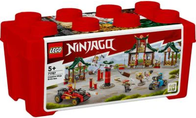 LEGO NINJAGO. Cutie Ninja cu caramizi 71787, 530 piese