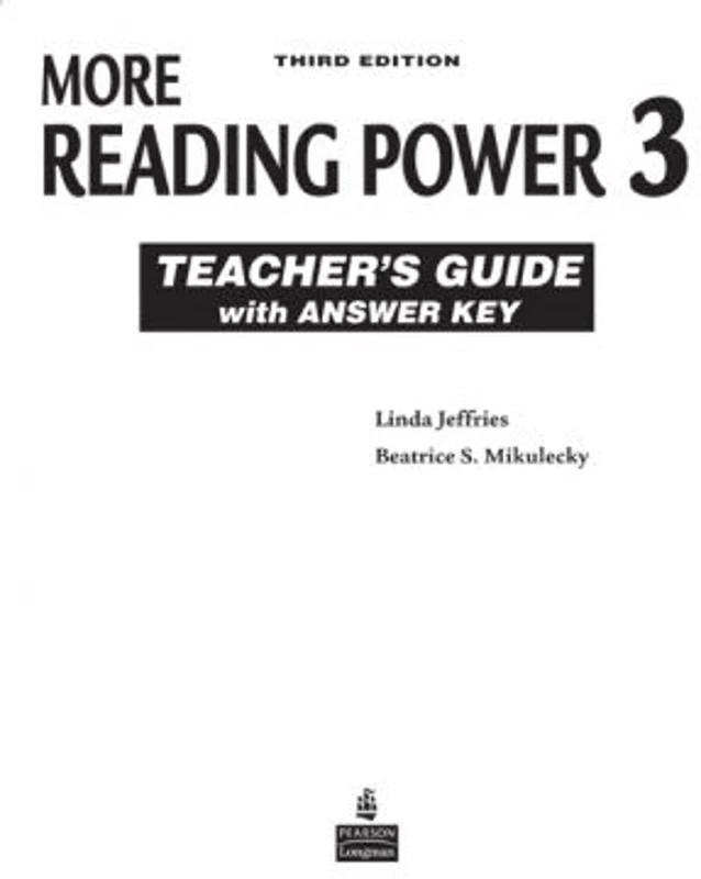 More Reading Power 3 Teacher's Guide with Answer Key - Linda Jeffries