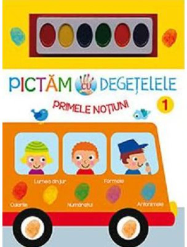 Pictam cu degetelele. Primele notiuni. 1