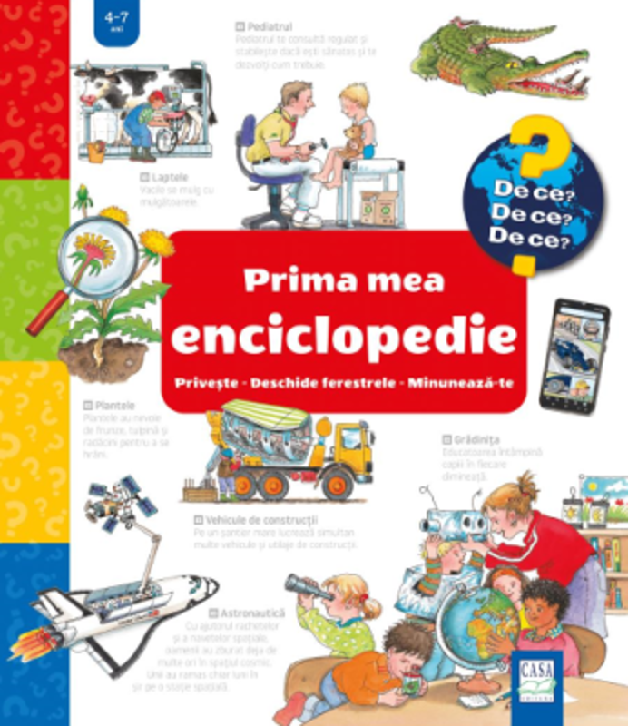 Prima mea enciclopedie. Priveste. Deschide ferestrele. Minuneaza-te - Andrea Erne, Wolfgang Metzger