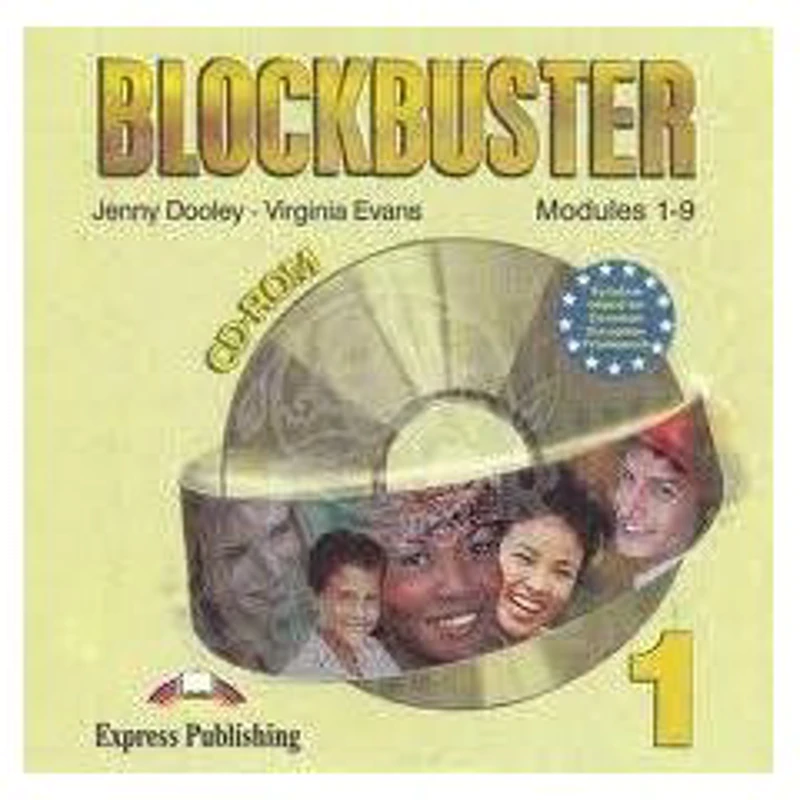 Curs limba engleza Blockbuster 1 CD-ROM - Jenny Dooley, Virginia Evans