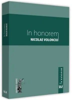 In honorem Nicolae Volonciu - Cristian Mitrache, Andra Roxana Trandafir