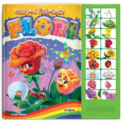 Carte cu sunete. Cele mai frumoase flori