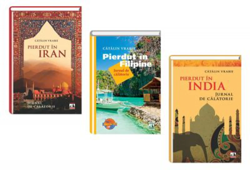 Pachet jurnal de calatorie: Pierdut in Filipine, Pierdut in India si Pierdut in Iran