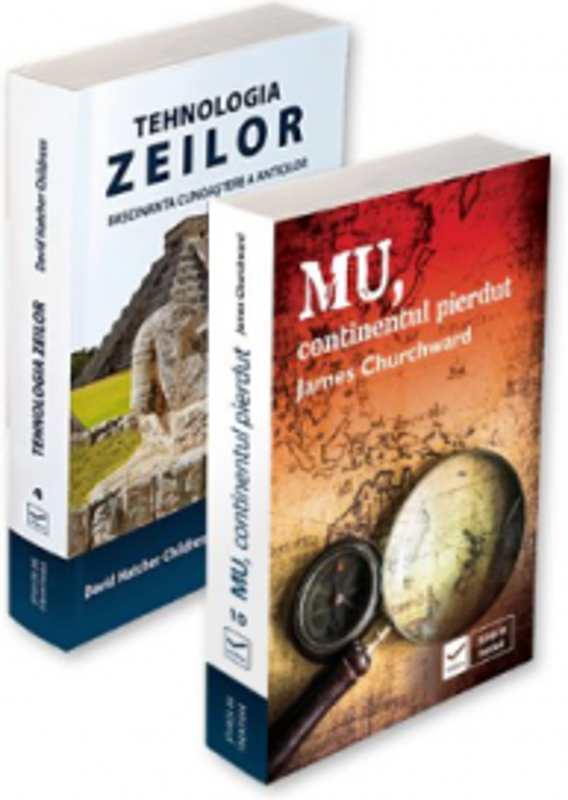 Pachet Civilizatii Pierdute, autor James Churchward - Contine 2 carti