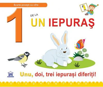 1 de la Un iepuras. Unu, doi, trei iepurasi diferiti! Necartonata - Greta Cencetti