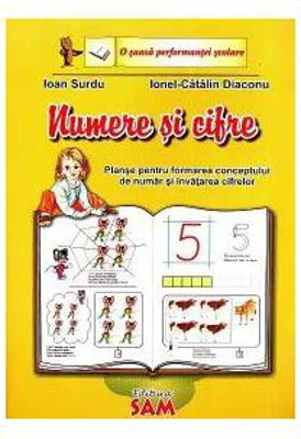Numere si cifre - Planse pentru formarea conceptului de numar si invatarea cifrelor