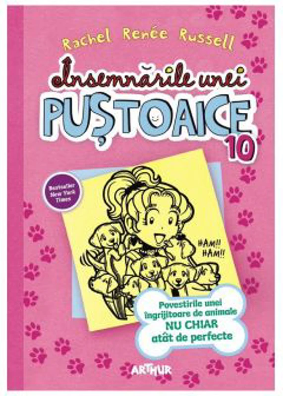 Insemnarile unei pustoaice 10. Povestirile unei ingrijitoare de animale NU CHIAR atat de perfecte - Rachel Renee Russell