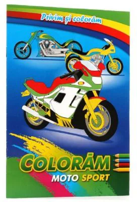 Coloram Moto sport. Privim si coloram
