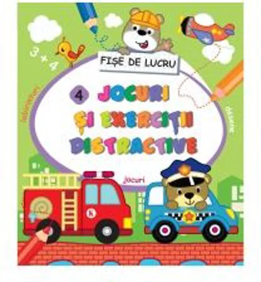 Jocuri si exercitii distractive 4. Fise de lucru