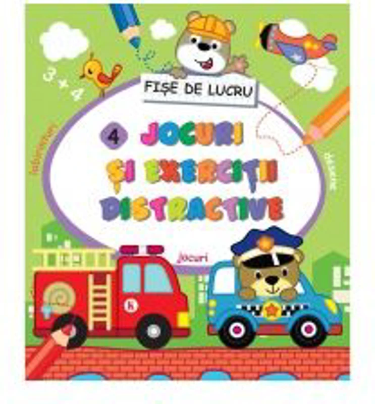 Jocuri si exercitii distractive 4. Fise de lucru