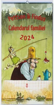 Pettson si Findus. Calendarul Familiei 2024 - Sven Nordqvist