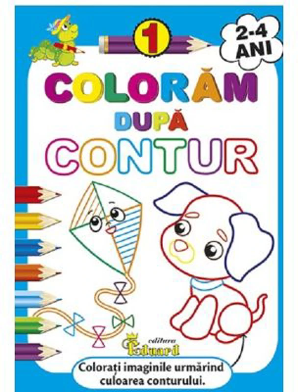 Coloram Dupa Contur 2-4 ani