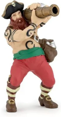 Figurina Papo pirat cu tun