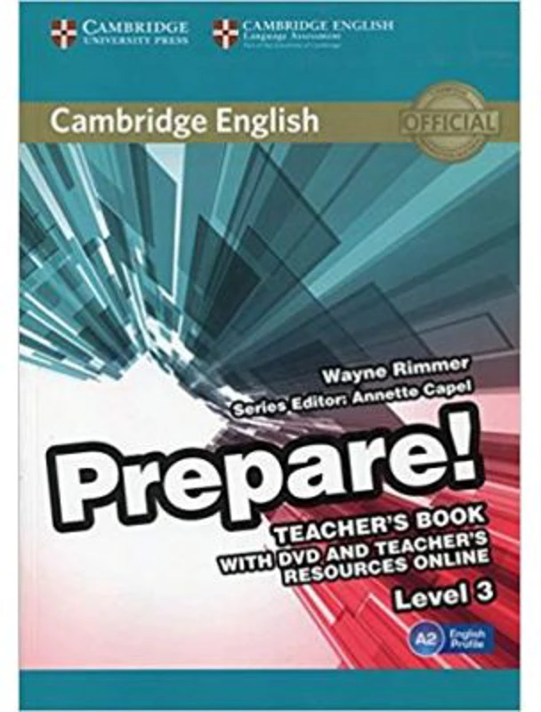 Cambridge English: Prepare! Level 3 - Teacher's Book (with DVD and Teacher's Resources Online)