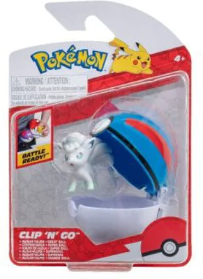 Figurine Clip N Go, Alolan Vulpix & Great Ball