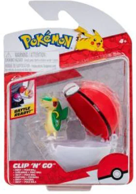 Figurine Clip N Go, Snivy & Poke Ball