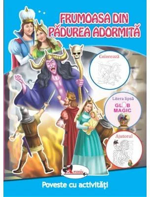 Frumoasa din padurea adormita. Poveste cu activitati