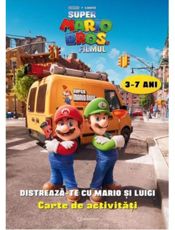 Distreaza-te cu Mario si Luigi. Carte de activitati - Michael Moccio
