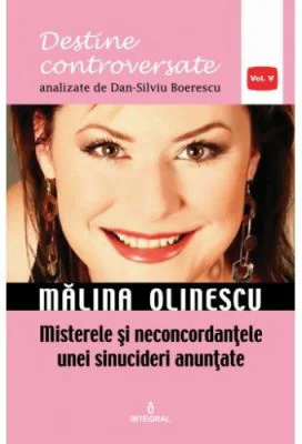 Malina Olinescu. Misterele si neconcordantele unei sinucideri anuntate - Dan-Silviu Boerescu