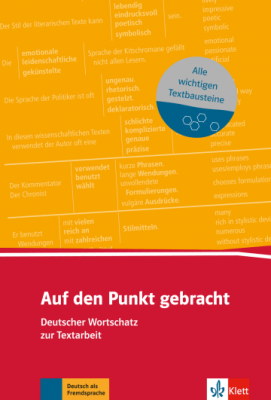 Auf den Punkt gebracht - Deutscher Wortschatz zur Textarbeit