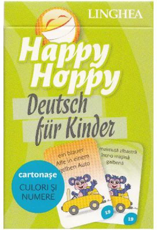 Happy Hoppy. Deutsch fur Kinder. Cartonase - Culori si numere