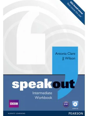 Speakout Intermediate Workbook no Key and Audio CD - Antonia Clare