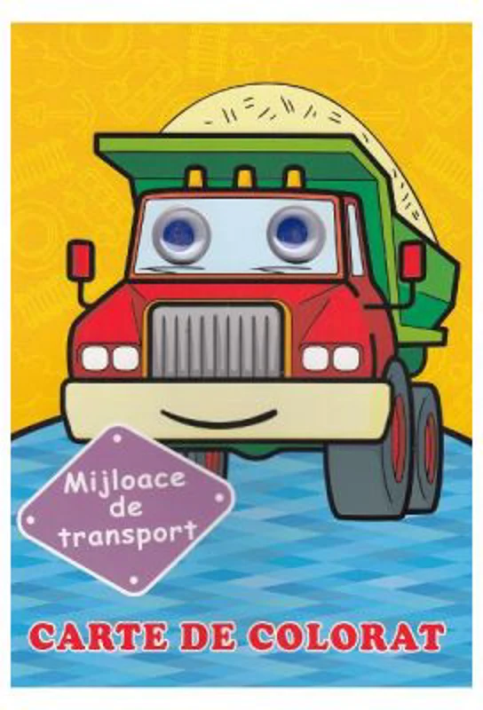 Mijloace de transport. Carte de colorat