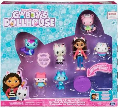 Set 7 figurine Deluxe, Gabbys Dollhouse