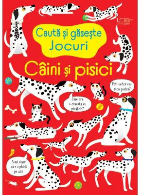 Cauta si gaseste. Caini si pisici (Usborne)