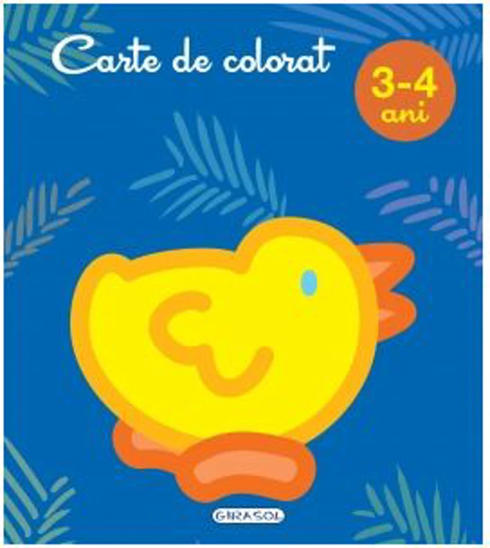 Carte de colorat 3-4 ani