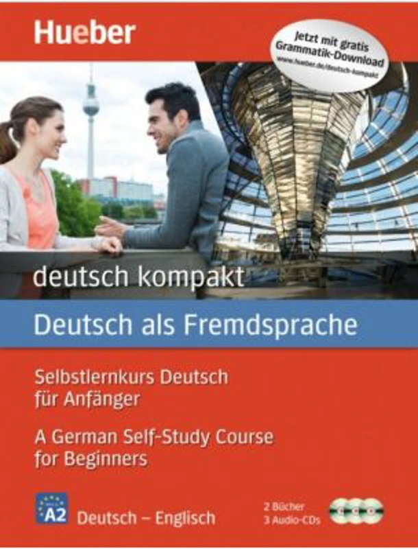 Deutsch kompakt Neu Englische Ausgabe Paket 2 Bucher + 3 Audio-CDs - Renate Luscher